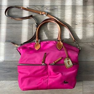 Dooney and Bourke Nylon Hot Pink Purse